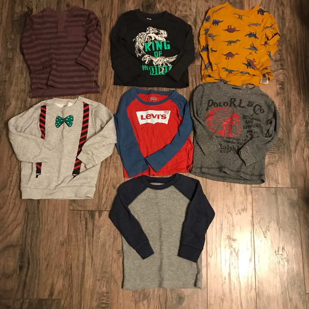 18-24 month old long sleeve boy mix. Smoke free home.